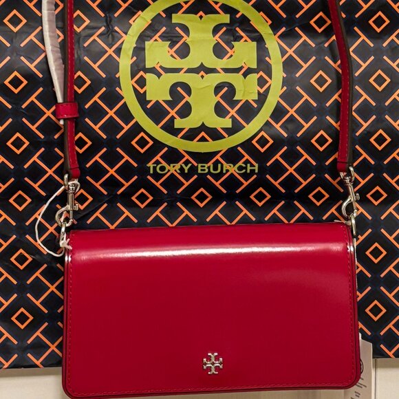 Tory Burch Emerson Patent Mini Crossbody - Picture 4 of 12